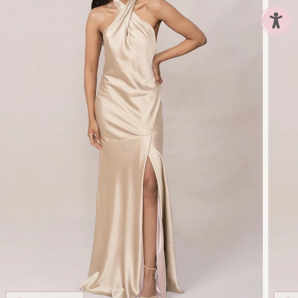 Revelry - Athena Satin Dress